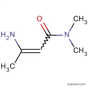Molecular Structure of 24486-56-4 (2-Butenamide, 3-amino-N,N-dimethyl-)