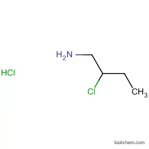 Molecular Structure of 36637-27-1 (1-Butanamine, 2-chloro-, hydrochloride)