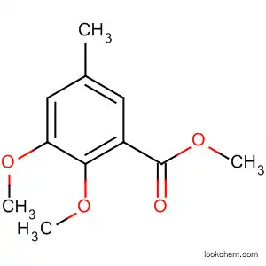 Molecular Structure of 38768-69-3 (Benzoic acid, 2,3-dimethoxy-5-methyl-, methyl ester)