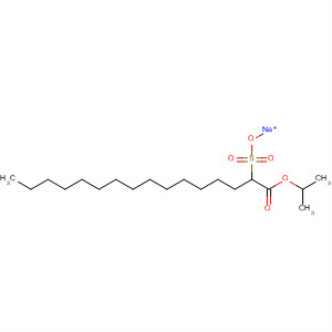 Hexadecanoic acid, 2-sulfo-, 1-(1-methylethyl) ester, sodium salt
