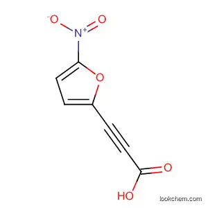 Molecular Structure of 4650-72-0 (2-Propynoic acid, 3-(5-nitro-2-furanyl)-)