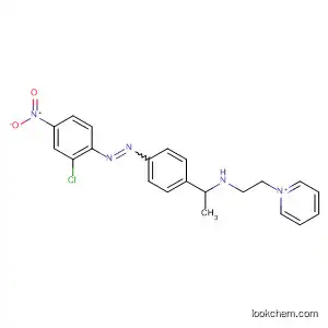 Molecular Structure of 48222-26-0 (Pyridinium,
1-[2-[[4-[(2-chloro-4-nitrophenyl)azo]phenyl]ethylamino]ethyl]-)