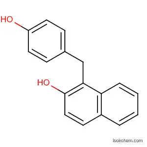 Molecular Structure of 4895-95-8 (2-Naphthalenol, 1-[(4-hydroxyphenyl)methyl]-)