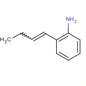 Benzenamine, 2-(1-butenyl)-