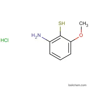 Molecular Structure of 59607-73-7 (Benzenethiol, 2-amino-6-methoxy-, hydrochloride)