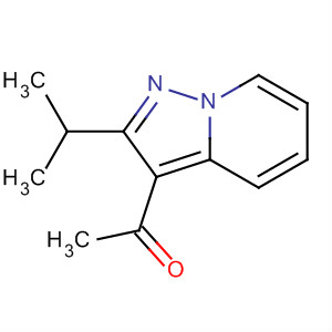 Molecular Structure of 59942-89-1 (Ethanone, 1-[2-(1-methylethyl)pyrazolo[1,5-a]pyridin-3-yl]-)