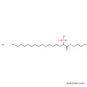 Hexadecanoic acid, 2-sulfo-, 1-butyl ester, sodium salt