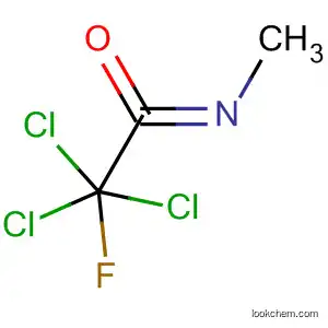 Molecular Structure of 67500-26-9 (Ethanimidoyl fluoride, 2,2,2-trichloro-N-methyl-)