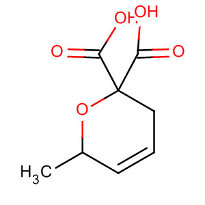 2H-Pyran-2,2-dicarboxylic acid, 3,6-dihydro-6-methyl-