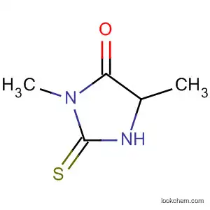 Molecular Structure of 873-26-7 (4-Imidazolidinone, 3,5-dimethyl-2-thioxo-)