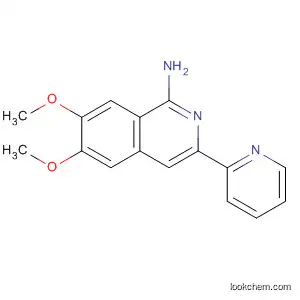 1-Isoquinolinamine, 6,7-dimethoxy-3-(2-pyridinyl)-