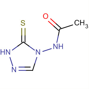 Molecular Structure of 69844-24-2 (Acetamide, N-(1,5-dihydro-5-thioxo-4H-1,2,4-triazol-4-yl)-)