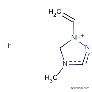 Molecular Structure of 73231-60-4 (1H-1,2,4-Triazolium, 1-ethenyl-4-methyl-, iodide)