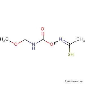 Molecular Structure of 75089-08-6 (Ethanimidothioic acid, N-[[[(hydroxymethyl)amino]carbonyl]oxy]-, methyl
ester)