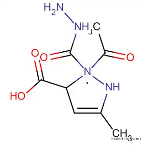 1H-Pyrazole-3-carboxylic acid, 5-methyl-, 2-acetyl-2-methylhydrazide