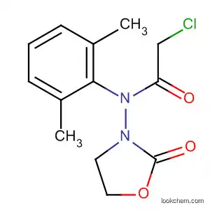Molecular Structure of 77732-17-3 (Acetamide, 2-chloro-N-(2,6-dimethylphenyl)-N-(2-oxo-3-oxazolidinyl)-)