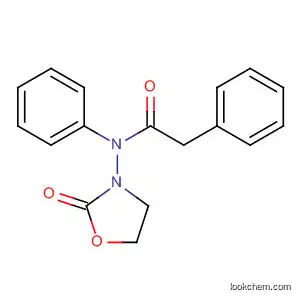 Molecular Structure of 78157-34-3 (Benzeneacetamide, N-(2-oxo-3-oxazolidinyl)-N-phenyl-)