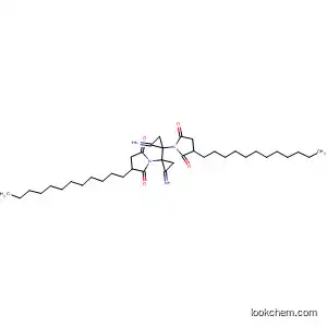Molecular Structure of 78404-33-8 (2,5-Pyrrolidinedione,
1,1'-[1,2-ethanediylbis(imino-2,1-ethanediyl)]bis[3-dodecyl-)