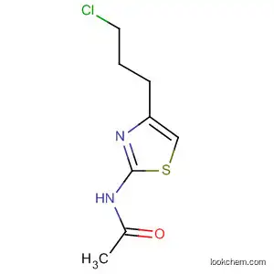 Molecular Structure of 79386-92-8 (Acetamide, N-[4-(3-chloropropyl)-2-thiazolyl]-)