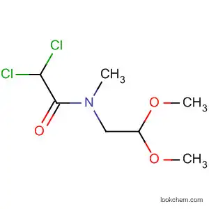 Molecular Structure of 79660-24-5 (Acetamide, 2,2-dichloro-N-(2,2-dimethoxyethyl)-N-methyl-)