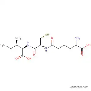 Molecular Structure of 79866-62-9 (D-Isoleucine, N-[N-(5-amino-5-carboxy-1-oxopentyl)-L-cysteinyl]-, (S)-)