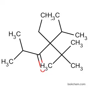 Molecular Structure of 79964-66-2 (3-Hexanone, 4-ethyl-2,5,5-trimethyl-4-(1-methylethyl)-)
