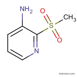 Molecular Structure of 80383-38-6 (2-(Methylsulfonyl)-3-pyridinamine)