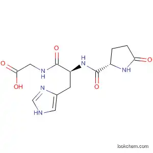 Glycine, N-[N-(5-oxo-D-prolyl)-L-histidyl]-
