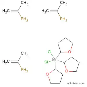 Molecular Structure of 81343-11-5 (Manganese, dichlorotris(tetrahydrofuran)(tri-2-propenylphosphine)-)