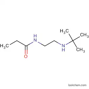 Molecular Structure of 82154-68-5 (Propanamide, N-[2-[(1,1-dimethylethyl)amino]ethyl]-)
