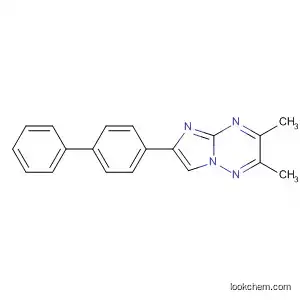 Molecular Structure of 83657-46-9 (Imidazo[1,2-b][1,2,4]triazine, 6-[1,1'-biphenyl]-4-yl-2,3-dimethyl-)