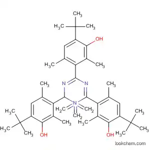 Molecular Structure of 85100-72-7 (Phenol,
3,3',3''-[1,3,5-triazine-2,4,6-triyltris(methylene)]tris[6-(1,1-dimethylethyl)-
2,4-dimethyl-)