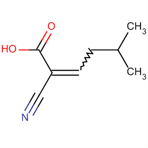 2-Hexenoic acid, 2-cyano-5-methyl-