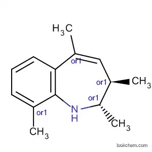 Molecular Structure of 87000-52-0 (1H-1-Benzazepine, 2,3-dihydro-2,3,5,9-tetramethyl-, trans-)