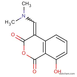 Molecular Structure of 88561-16-4 (1H-2-Benzopyran-1,3(4H)-dione,
4-[(dimethylamino)methylene]-8-hydroxy-)