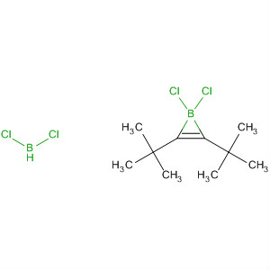 Molecular Structure of 89959-21-7 (Borane, [1,2-bis(1,1-dimethylethyl)-1,2-ethenediyl]bis[dichloro-, (Z)-)