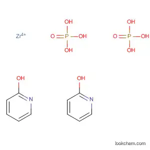 Molecular Structure of 89965-67-3 (Phosphoric acid, zirconium(4+) salt (2:1), compd. with pyridine (1:2),
hydrate)
