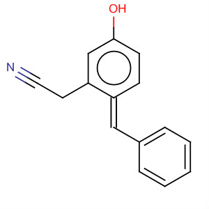 Molecular Structure of 89986-17-4 (Benzeneacetonitrile, 4-hydroxy-a-(phenylmethylene)-, (Z)-)
