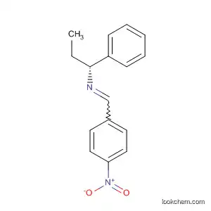 Molecular Structure of 89999-65-5 (Benzeneethanamine, b-methyl-N-[(4-nitrophenyl)methylene]-, (R)-)