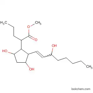 Molecular Structure of 90079-78-0 (Cyclopentanepentanoic acid, 3,5-dihydroxy-2-(3-hydroxy-1-octenyl)-,
methyl ester)