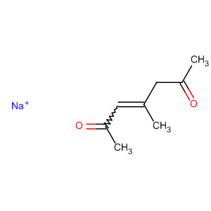 3-Heptene-2,6-dione, 4-methyl-, ion(1-), sodium