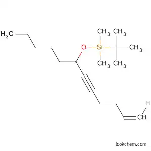 Molecular Structure of 90108-17-1 (Silane, (1,1-dimethylethyl)(7-dodecen-5-ynyloxy)dimethyl-, (Z)-)