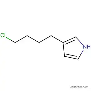 Molecular Structure of 90828-89-0 (1H-Pyrrole, 3-(4-chlorobutyl)-)