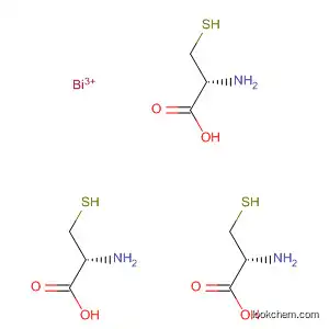 Molecular Structure of 90901-09-0 (L-Cysteine, bismuth(3+) salt (3:1))