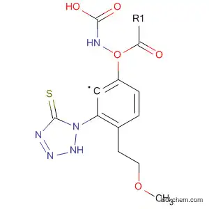 Molecular Structure of 92339-27-0 (Carbamic acid, [3-(2,5-dihydro-5-thioxo-1H-tetrazol-1-yl)phenyl]-,
2-methoxyethyl ester)