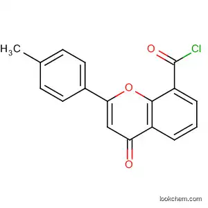 4H-1-Benzopyran-8-carbonyl chloride, 2-(4-methylphenyl)-4-oxo-