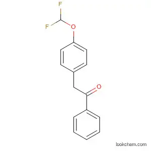 Molecular Structure of 92896-80-5 (Ethanone, 2-[4-(difluoromethoxy)phenyl]-1-phenyl-)