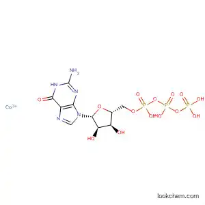 Molecular Structure of 93107-70-1 (Guanosine 5'-(tetrahydrogen triphosphate), cobalt(3+) salt (1:1))