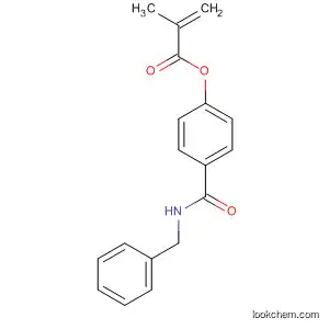 2-Propenoic acid, 2-methyl-, 4-[[(phenylmethyl)amino]carbonyl]phenyl
ester
