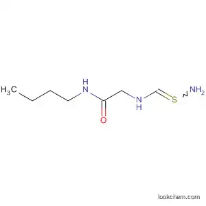Molecular Structure of 93234-56-1 (Acetamide, 2-[(aminothioxomethyl)amino]-N-butyl-)